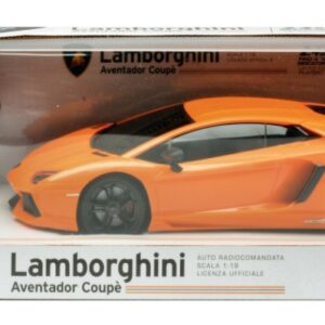 Modellino auto radio comandate rc RE.EL.Toys LAMBORGHINI AVENTADOR SC ORANGE RADIOCOMANDO modellismo