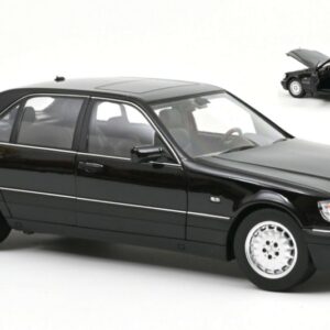 Modellino auto scala 1:18 Norev MERCEDES S600 1997 BLACK diecast modellismo statico