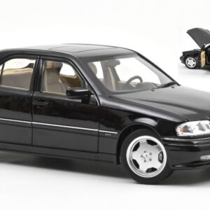 Modellino auto scala 1:18 Norev MERCEDES C36 AMG 1993 BLACK diecast modellismo statico