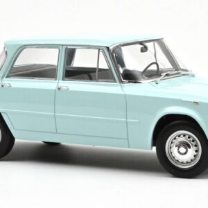 Modellino auto scala 1:18 Norev ALFA ROMEO GIULIA TI 1964 BLU diecast modellismo statico