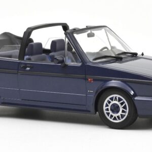 Modellino auto scala 1:18 Norev VW GOLF CABRIOLET BLUE diecast modellismo statico