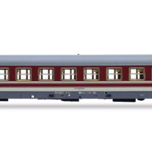 Modellino treno modellismo ferroviario Rivarossi FS, UIC-X 1979 CARROZZA TRASPORTO PRIGIONIERI REDGREY LIV. EP.IV-V 1:87