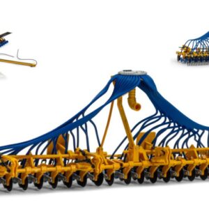 Modellino trattore Ros ACCESSORIO PER SEMINATRICE ALPEGO COMBINED ACCESSORIES 1:32 diecast modellismo