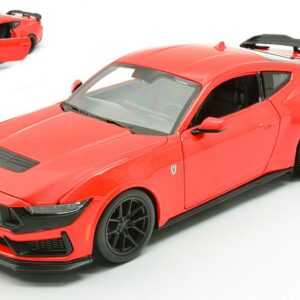 Modellino auto scala 1:24 Maisto  FORD MUSTANG HORSE 2024 RED 1:24 diecast modellismo statico