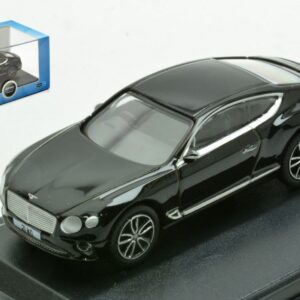 Modellino auto scala 1:76 BENTLEY CONTINENTAL GT BLACK diecast modellismo statico