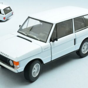 Modellino auto scala 1:24 RANGE ROVER WHITE diecast modellismo statico
