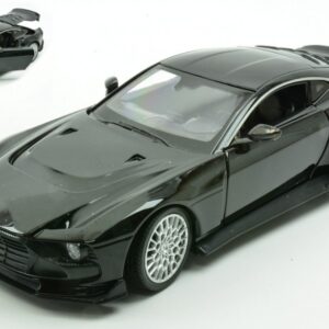 Modellino auto scala 1:24 ASTON MARTIN VALOUR BLACK diecast modellismo statico
