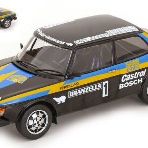 Modellino auto scala 1:18 ModelCarGroup SAAB 99 EMS N.1 diecast modellismo statico