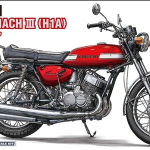 Modellino moto kit di montaggio da montare Hasegawa  KAWASAKI 500-SSMACH III (H1A) modellismo