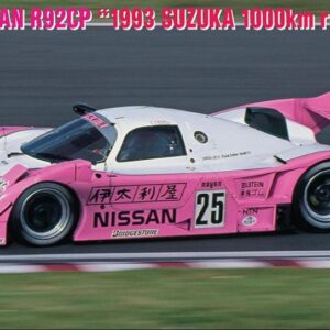 Modellino auto model kit di montaggio Hasegawa ITALYA NISSAN R92CP SUZUKA 1000 KM RACE WINNER KIT 1:24 modellismo