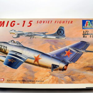 Modellini aerei model kit montaggi MIG-15 SOVIET FIGHTER italeri scala 1:72 modellismo