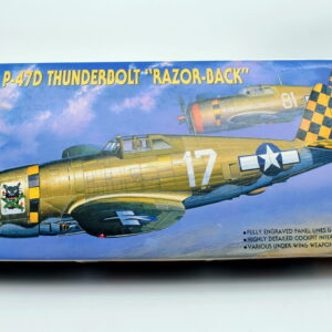 Modellini aerei model kit montaggio P-47D THUNDERBOLT 'RAZOR-BACK' academy scala 1:72 modellismo