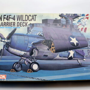 Modellino model kit montaggio USN F4F-4 WILDCAT W/CARRIER DECK dragon scala 1:72 modellismo