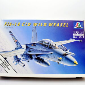 Modellini aerei model kit montaggi F/A-18 C/D WILD WEASEL italeri scala 1:72 modellismo