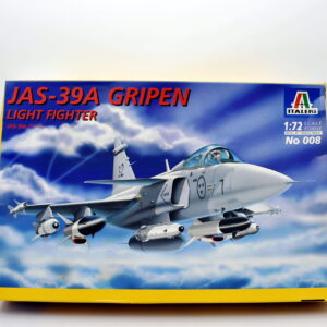 Modellini aerei model kit montaggi JAS-39A GRIPEN LIGHT FIGHTER italeri scala 1:72 modellismo