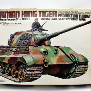 Modellino model kit montaggio carri armati tank GERMAN KING TIGER PRODUCTION TURRET tamiya scala 1:35 modellismo