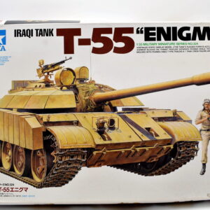 Modellino model kit montaggio carri armati tank IRAQI TANK T-55 ENIGMA tamiya scala 1:35 modellismo