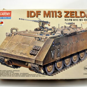 Modellino model kit montaggio carri armati tank IDF M1113 ZELDA academy scala 1:35 modellismo