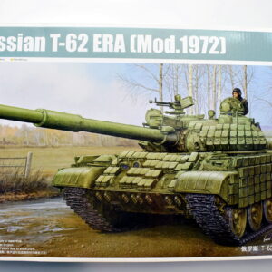 Modellino model kit montaggio carri armati tank RUSSIAN T-62 ERA MOD.1972 trumpeter scala 1:35 modellismo