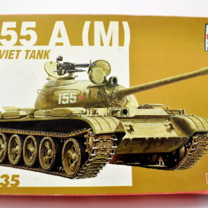 Modellino model kit montaggio carri armati tank T55 A (M) esci scala 1:35 modellismo