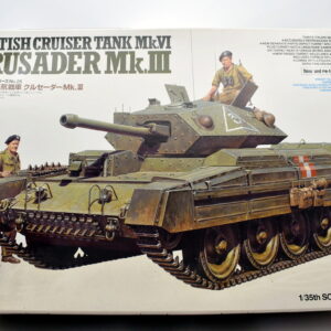 Modellino model kit montaggio carri armati tank BRITISH CRUISER TANK CRUSADER MK.III tamiya scala 1:35 modellismo