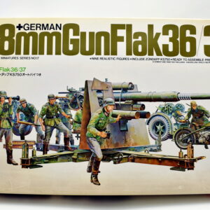 Modellino model kit montaggio carri armati tank 88MM GUN FLAK36/37 tamiya scala 1:35 modellismo