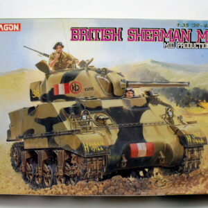 Modellino model kit montaggio carri armati tank BRITISH SHERMAN MK.III dragon scala 1:35 modellismo