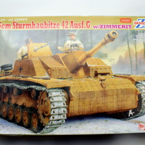 Modellino model kit montaggio carri armati tank STURMHAUBITIZE 42 AUSF.G dragon scala 1:35 modellismo