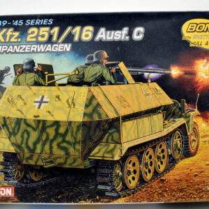 Modellino model kit montaggio carri armati tank SD.KFZ. 251/16 AUSF. C dragon scala 1:35 modellismo