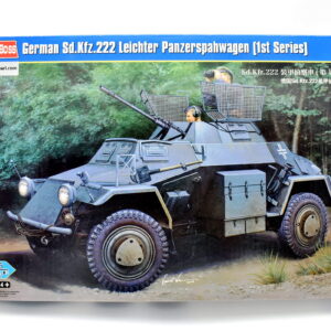 Modellino model kit montaggio carri armati tank GERMAN SD.KFZ.222 hobby boss scala 1:35 modellismo