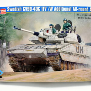 Modellino model kit montaggio carri armati tank SWEDISH CV90-40C IFV /W ADDITIONAL ALL-ROUND ARMOUR hobby boss scala 1:35 modellismo