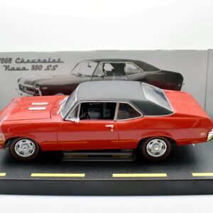 Modellino auto scala 1:18 chevrolet nova SS 350 peachstate modellismo da collezione