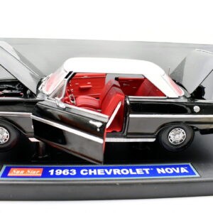 Modellini auto americane scala 1:18 Chevrolet nova sun star diecast modellismo da collezione