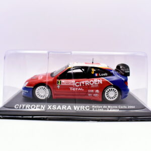 Modellino auto rally scala 1:43 Citroen Xsara WRC IXO diecast modellismo statico