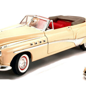 Modellino auto scala 1:18 BUICK ROADMASTER 1949 diecast modellismo statico