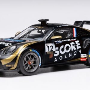 Modellino auto scala 1:43 Ixo PORSCHE 911 GT3 CUP 992 PORSCHE CUP MONACO 2024 TEN VOORDE racing modellismo