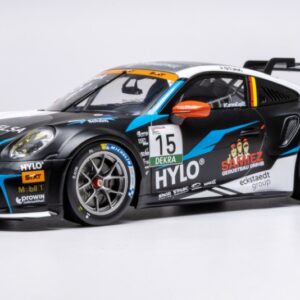 Modellino auto scala 1:18 Ixo PORSCHE 911 GT3 CUP PORSCHE CUP OSCHERSLEBEN 2024 J.STIAK racing modellismo