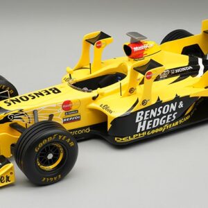 Modellino auto formula 1 F1 scala 1:18 Tecnomodel JORDAN HONDA 198 N.10 IMOLA GP 1998 R.SCHUMACHER modellismo