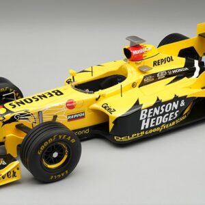 Modellino auto formula 1 F1 scala 1:18 Tecnomodel JORDAN HONDA 198 N.10 AUSTRALIAN GP 1998 R.SCHUMACHER modellismo