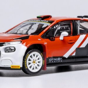 Modellino auto rally scala 1:43 Ixo Model CITROEN C3 RALLY2 FAFE TEST 2025 STROLL-PINTO diecast modellismo statico