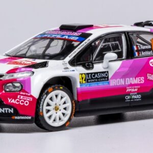 Modellino auto rally scala 1:43 Ixo Model CITROEN C3 N.42 RALLY2 RALLY MONTE CARLO 2025 RUMEAU-AMBLARD diecast modellismo statico
