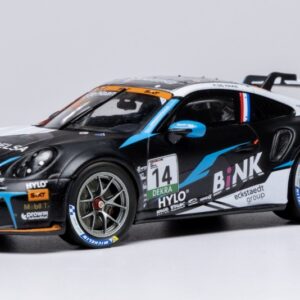 Modellino auto scala 1:43 PORSCHE 911 GT3 992 PORSCHE CUP OSCHERSLEBEN 2024 DE HAAN racing modellismo