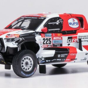 Modellino auto scala 1:43 Ixo TOYOTA GR DKR HILUX EVO T1 RALLY DAKAR 2022 VILLIERS-MURPHY modellismo statico