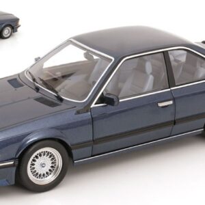 Modellino auto scala 1:12 BMW M635 CSi 1987 BLUE modellismo statico collezione