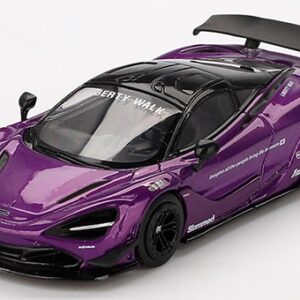 Modellino auto scala 1:64 Mini GT MCLAREN 720S LB WORKSPURPLE 2020 1:64 modellismo