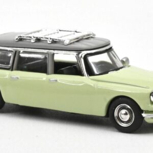 Modellino auto scala 1:87 Norev  CITROEN ID 19 ESTATE 1961 GREEN 1:87 diecast modellismo statico