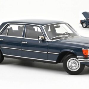 Modellino auto scala 1:18 Norev  MERCEDES 350 SEL 1979 BLUE diecast modellismo statico