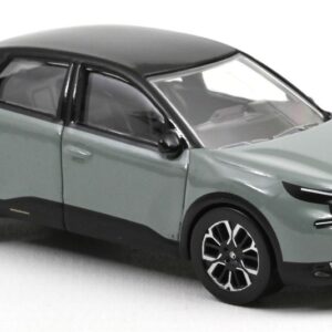 Modellino auto scala 1:64 Norev  CITROEN C4 2025 MANHATTAN GREEN AND BLACK 1:64 diecast modellismo statico