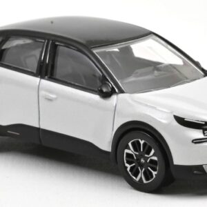 Modellino auto scala 1:64 Norev  CITROEN C4 2025 OKENITE WHITE AND BLACK 1:64 diecast modellismo statico