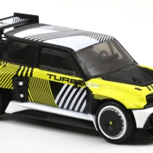 Modellino auto scala 1:43 Norev  RENAUTL CONCEPT R5 TURBO 3E E-TECH 100% ELECTRIC 2024 YELLOW diecast modellismo statico